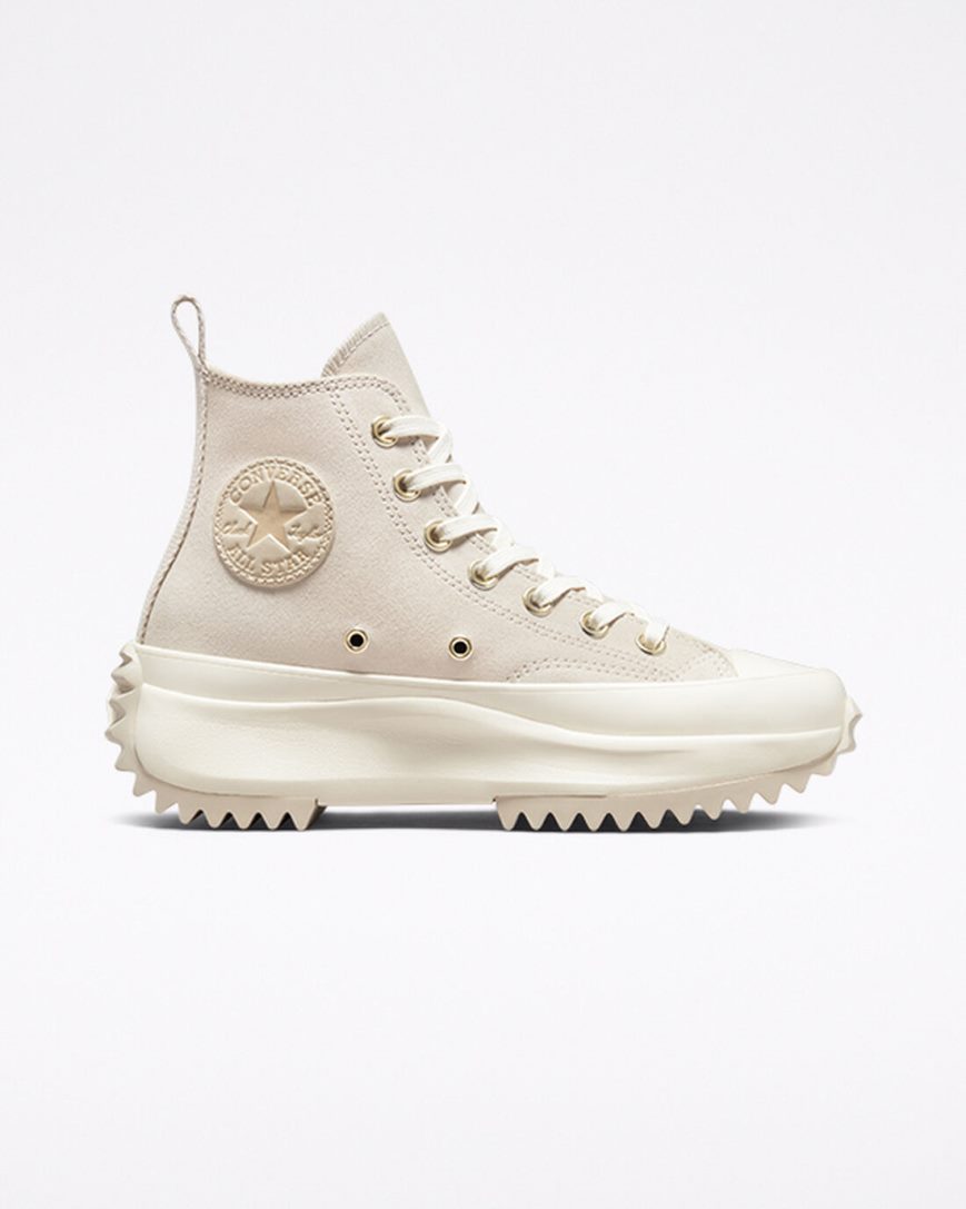 Men\'s Converse Run Star Hike Earthy Neutrals High Top Platform Shoes Beige | AU 41C05I